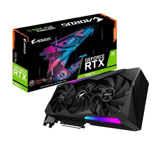 Gigabyte Aorus RTX 3060 Ti Master 8GB Graphics Card